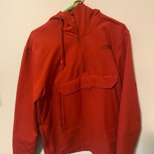 NorthFace pullover sweatshirt, quarter zip